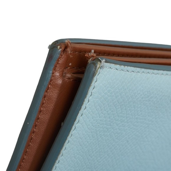 CELINE Brown Leather Wallet - Picture 6 of 16